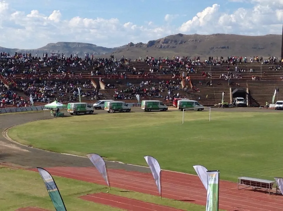 Stadium sportsfield and track event